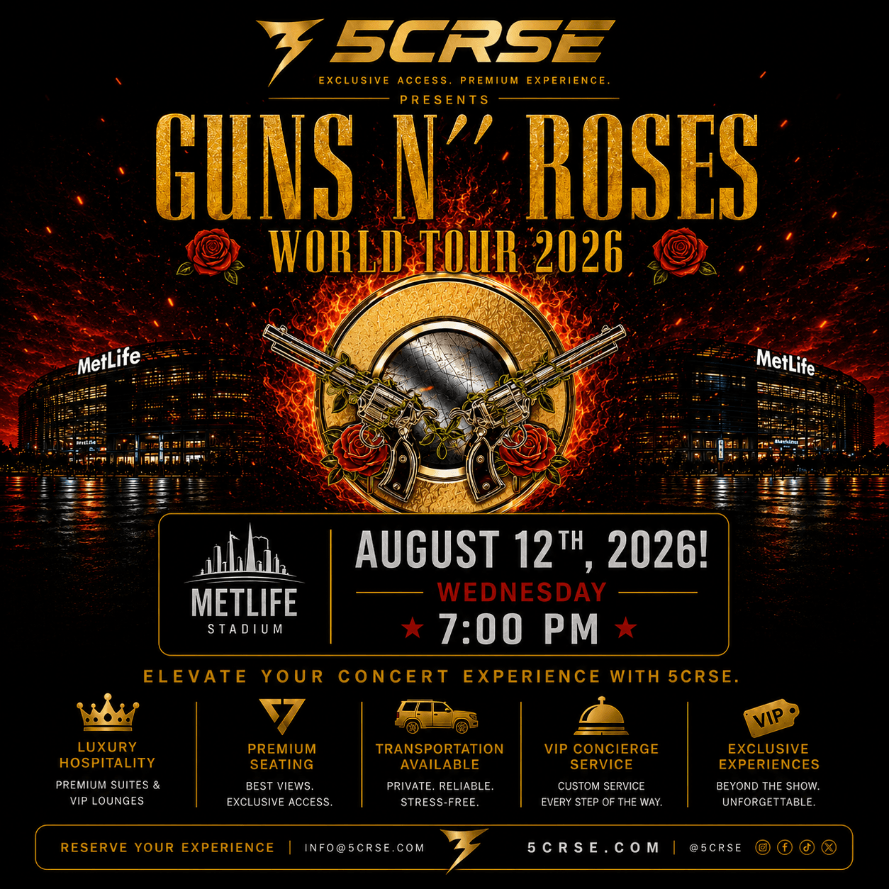 Guns N’ Roses World Tour 2026
