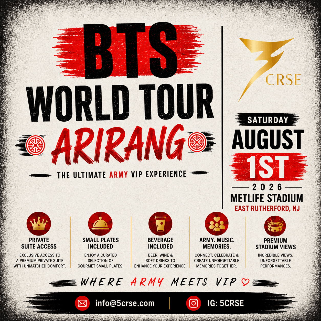 BTS World Tour ARIRANG