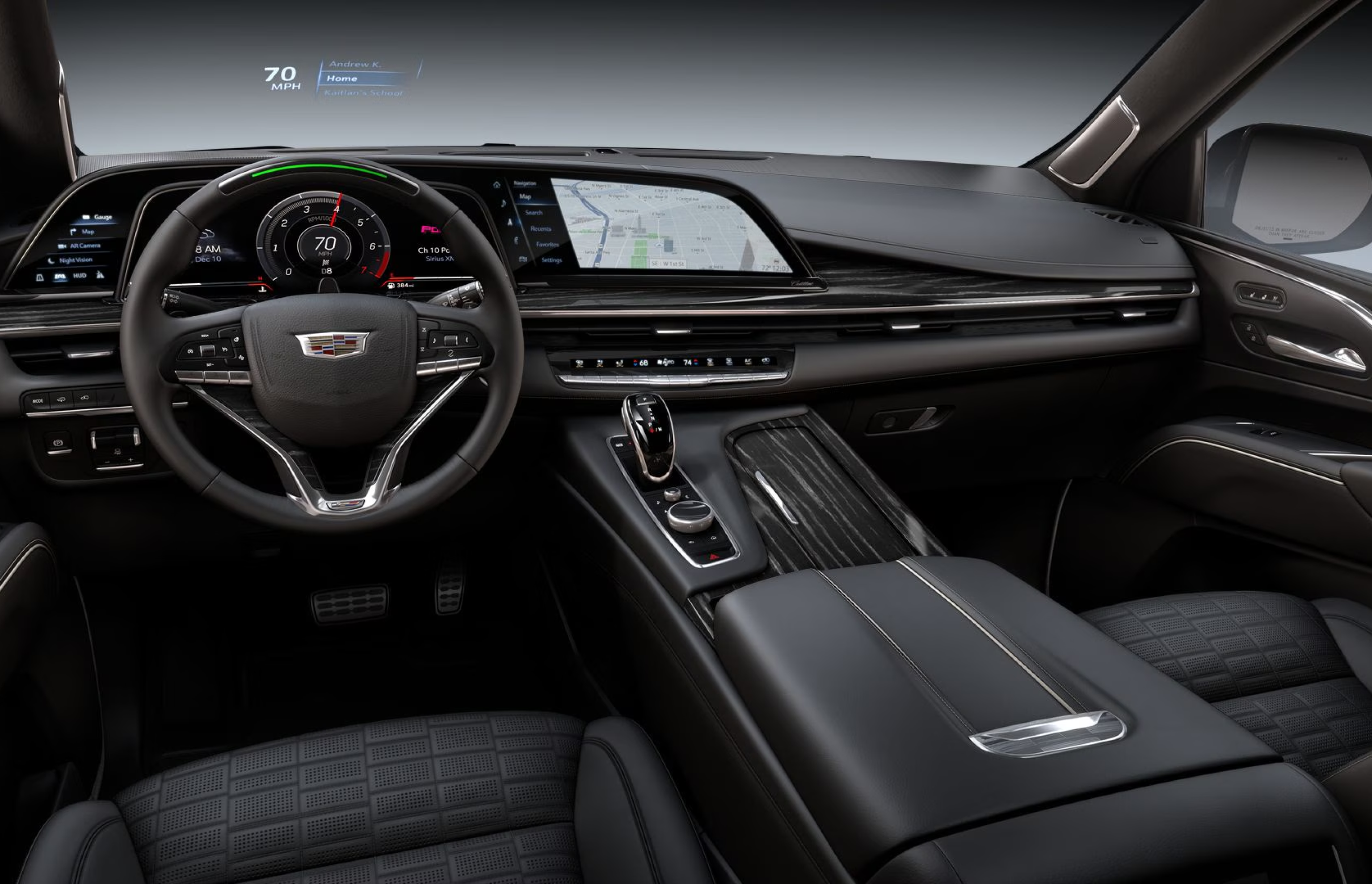 Interior view